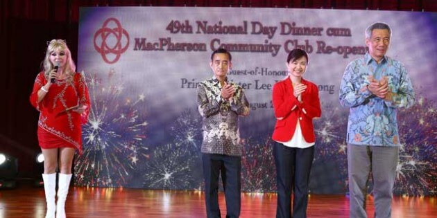 National Day Emcee for Singapore 49th National Day Celebrations